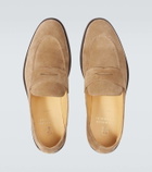 Brunello Cucinelli Suede penny loafers
