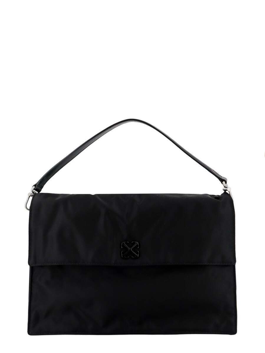 Off White Shoulder Bag Black Mens Off-White