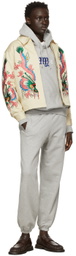 Awake NY Grey College Logo Lounge Pants