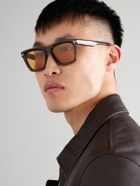 TOM FORD - Lelio Square-Frame Tortoiseshell Acetate Sunglasses