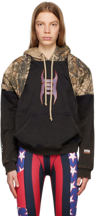 Photo: BARRAGÁN Black Camouflage Hoodie