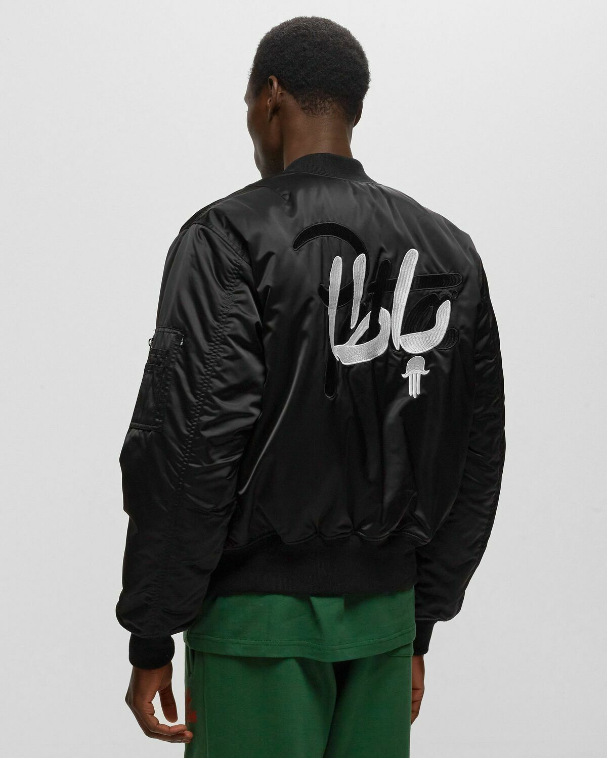 Patta Patta X Andy Wahloo Reversible Bomber Jacket Black Mens