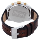 Diesel Spiked Chronograph Quartz Silver Dial Mens Watch DZ4665