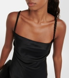 Nanushka Merva satin minidress