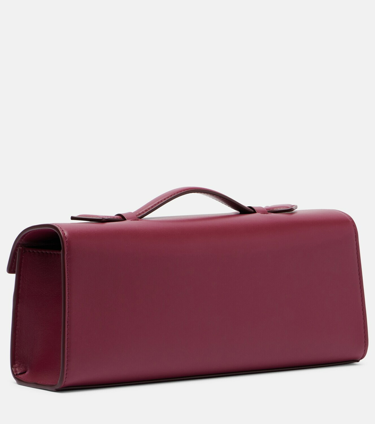 Savette Symmetry Slim leather top-handle bag