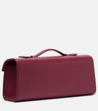 Savette Symmetry Slim leather top-handle bag