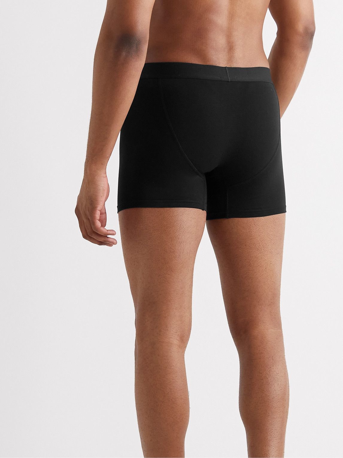 BALENCIAGA Stretch-Cotton Boxer Briefs for Men