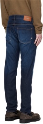 BOSS Navy Slim-Fit Jeans