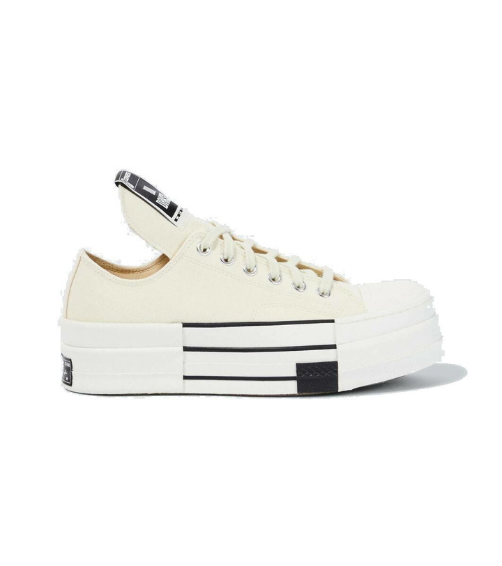 Photo: DRKSHDW by Rick Owens x Converse Ox platform sneakers