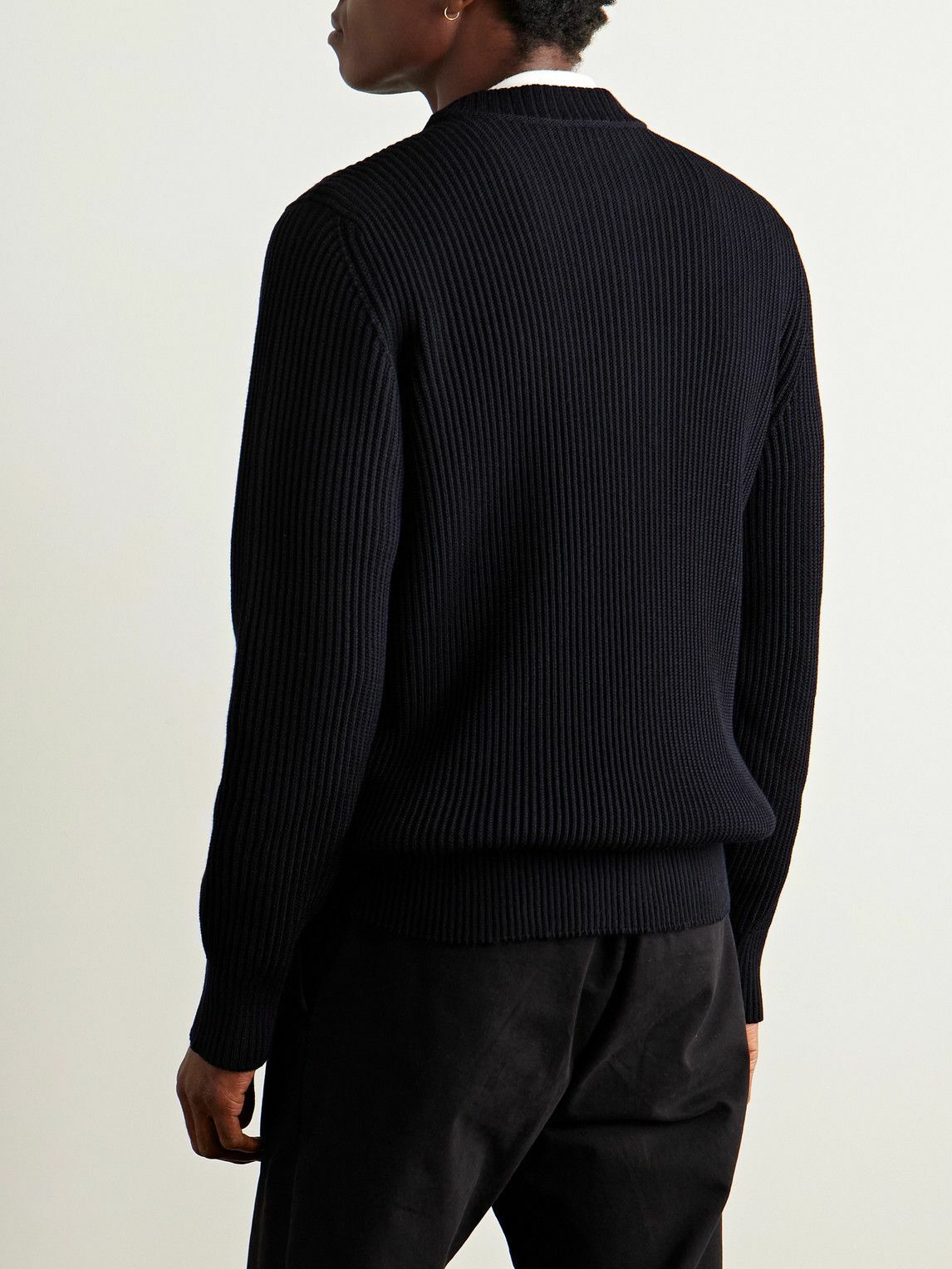 S.N.S. Herning - Fender Virgin Wool Sweater - Blue