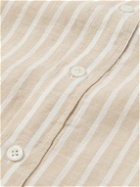 Lardini - Striped Linen Shirt - Neutrals