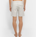 Onia - Calder Long-Length Swim Shorts - Men - Light gray