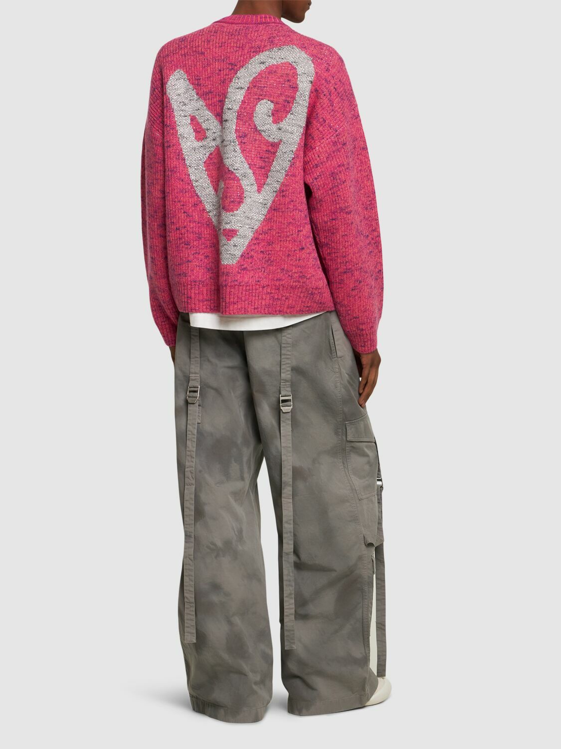 ACNE STUDIOS Kwisted As Heart Logo Knit Sweater Acne Studios