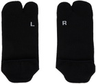 tao Black Jacquard Socks
