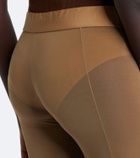 Magda Butrym Semi-sheer capri pants