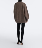 Nour Hammour Whit cashmere and wool tights