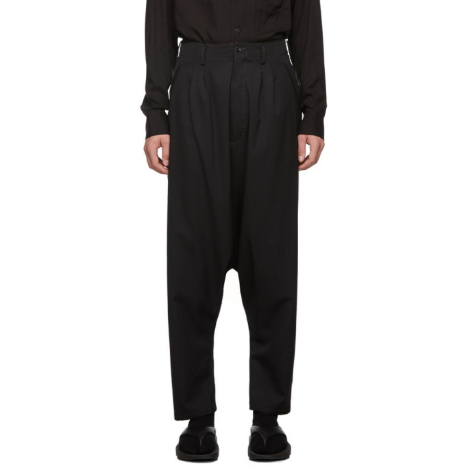 Photo: Sulvam Black Sarowel Trousers