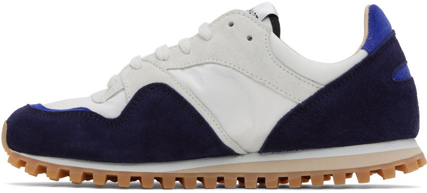 Spalwart Navy & White Marathon Trail Low Sneakers Spalwart
