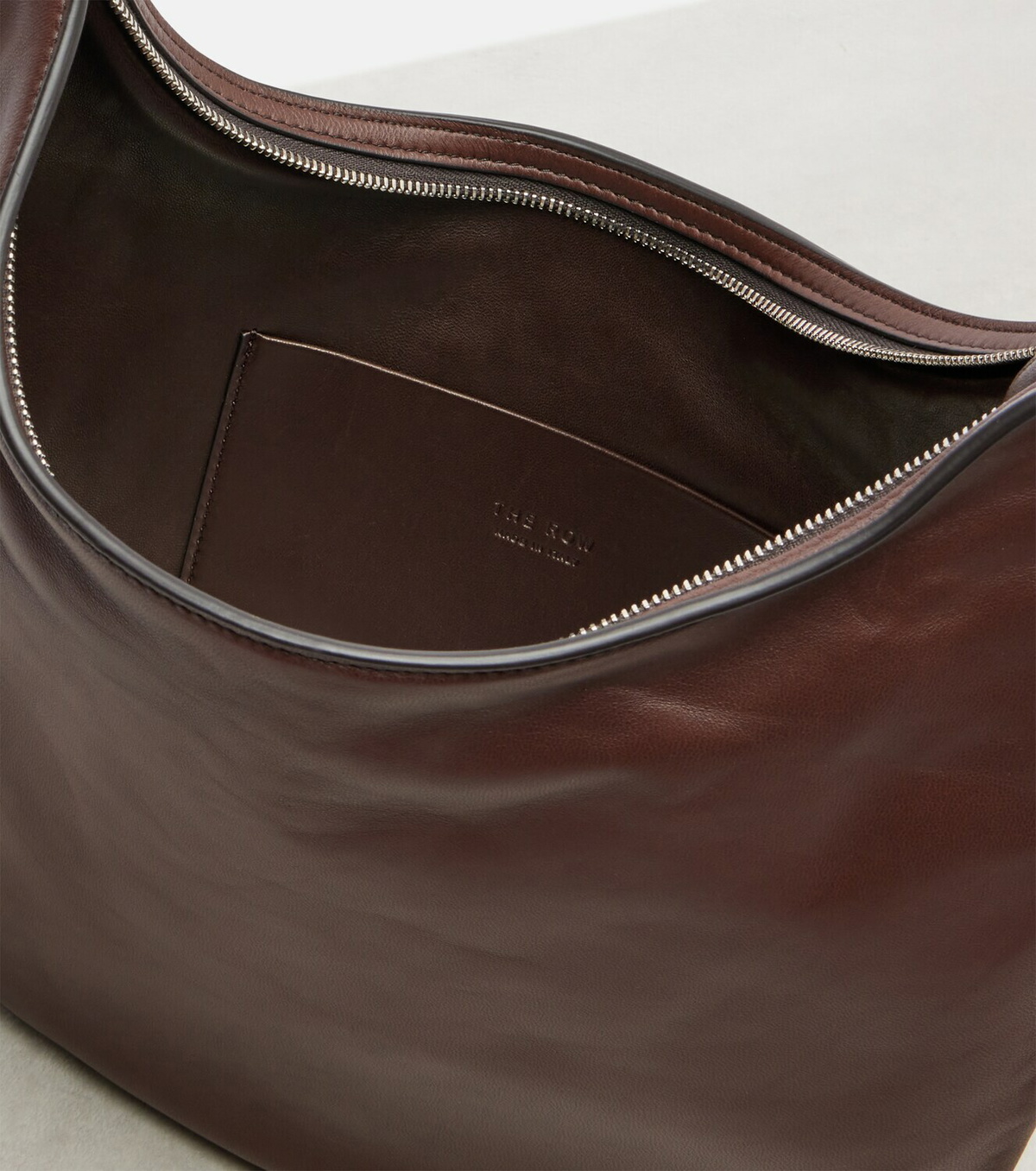 The Row N/S Izzy leather shoulder bag