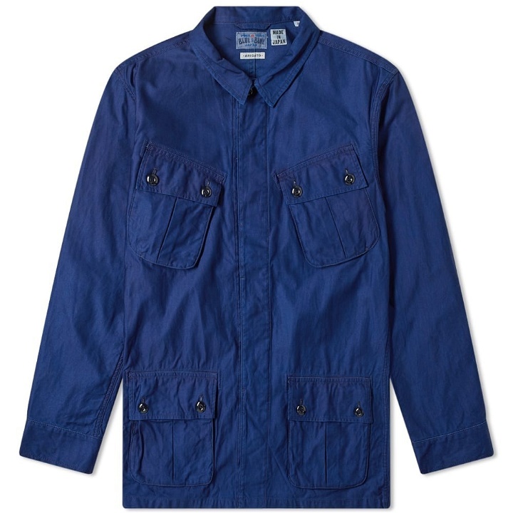 Photo: Blue Blue Japan Dyed Cotton Tropical Coat
