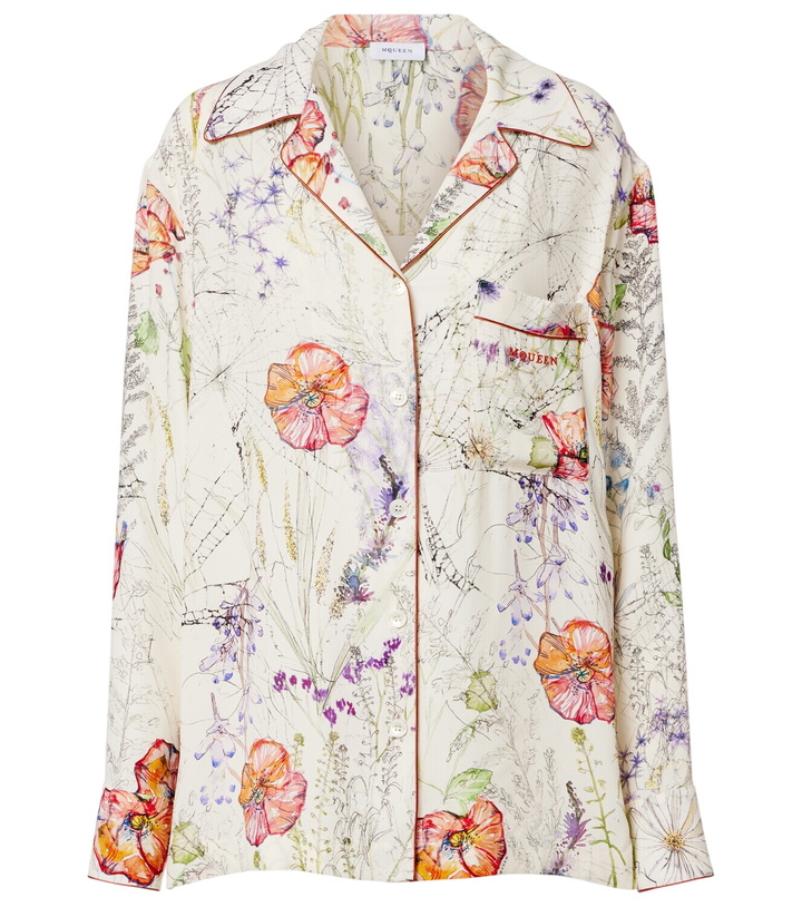 Photo: McQueen Meadow oversized shirt