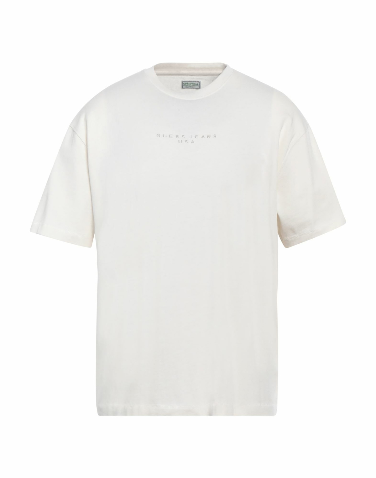 Guess Mens T-shirt Ivory