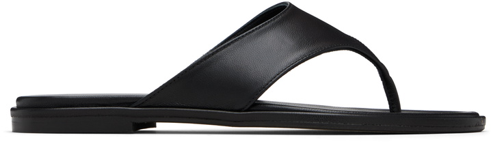Photo: Aeyde Black Amaya Thong Sandals