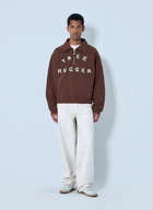 Story MFG Half-Zip Collared Sweatshirt