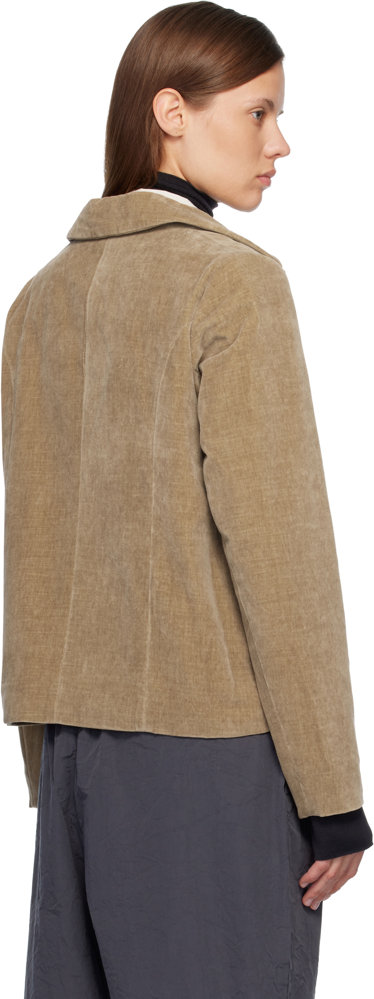CASEY CASEY Beige Pwet Jacket