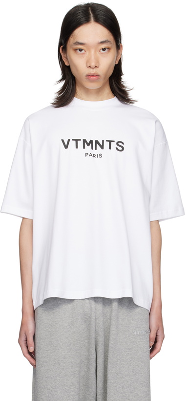 Photo: VTMNTS White Paris T-Shirt