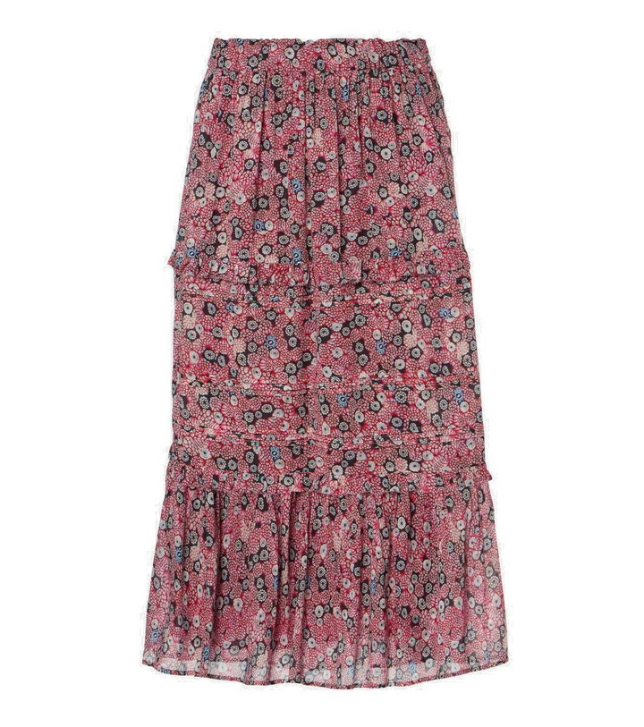 Photo: Marant Etoile Diya cotton voile maxi skirt