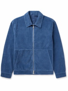 Mr P. - Cotton-Corduroy Blouson Jacket - Blue