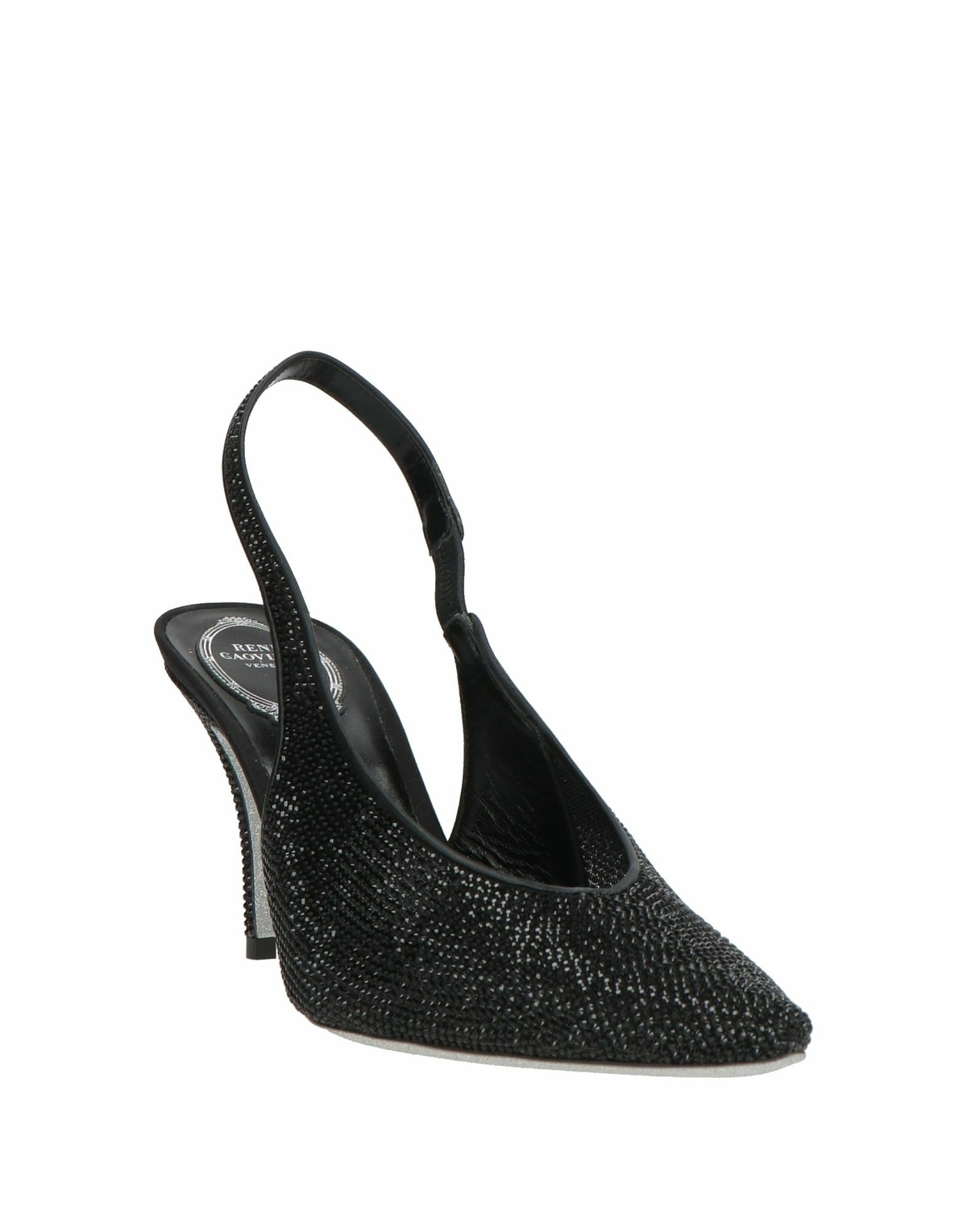 Rene' Caovilla Womens Pumps in Black