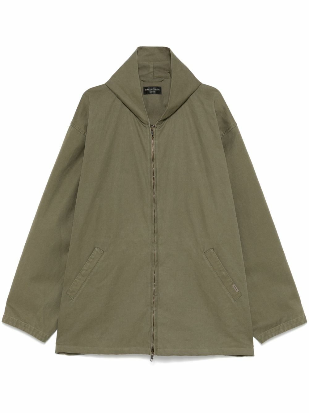 Balenciaga Hooded Zip-Up Jacket