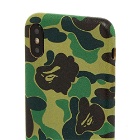 A Bathing Ape ABC iPhone X Case in Green