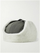 Snow Peak - Takibi Faux Fur-Trimmed Aramid-Canvas Hat