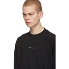 1017 ALYX 9SM Black Visual Long Sleeve T-Shirt