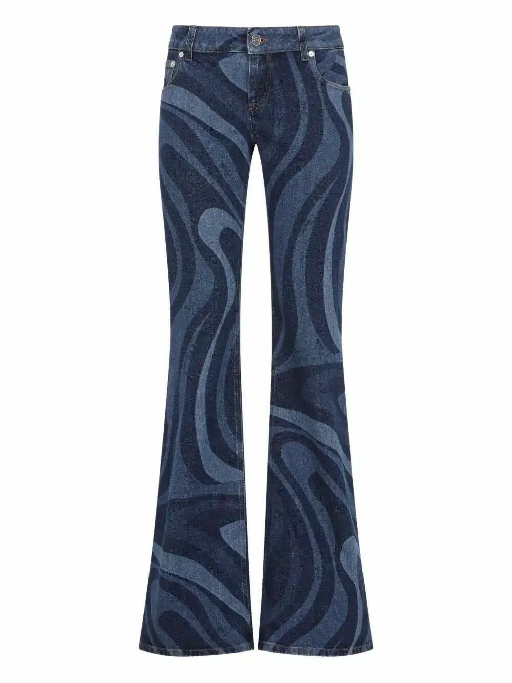 パンツ PUCCI Maddalena print pants Maddalena Print Silk Pants – PUCCI Online Store