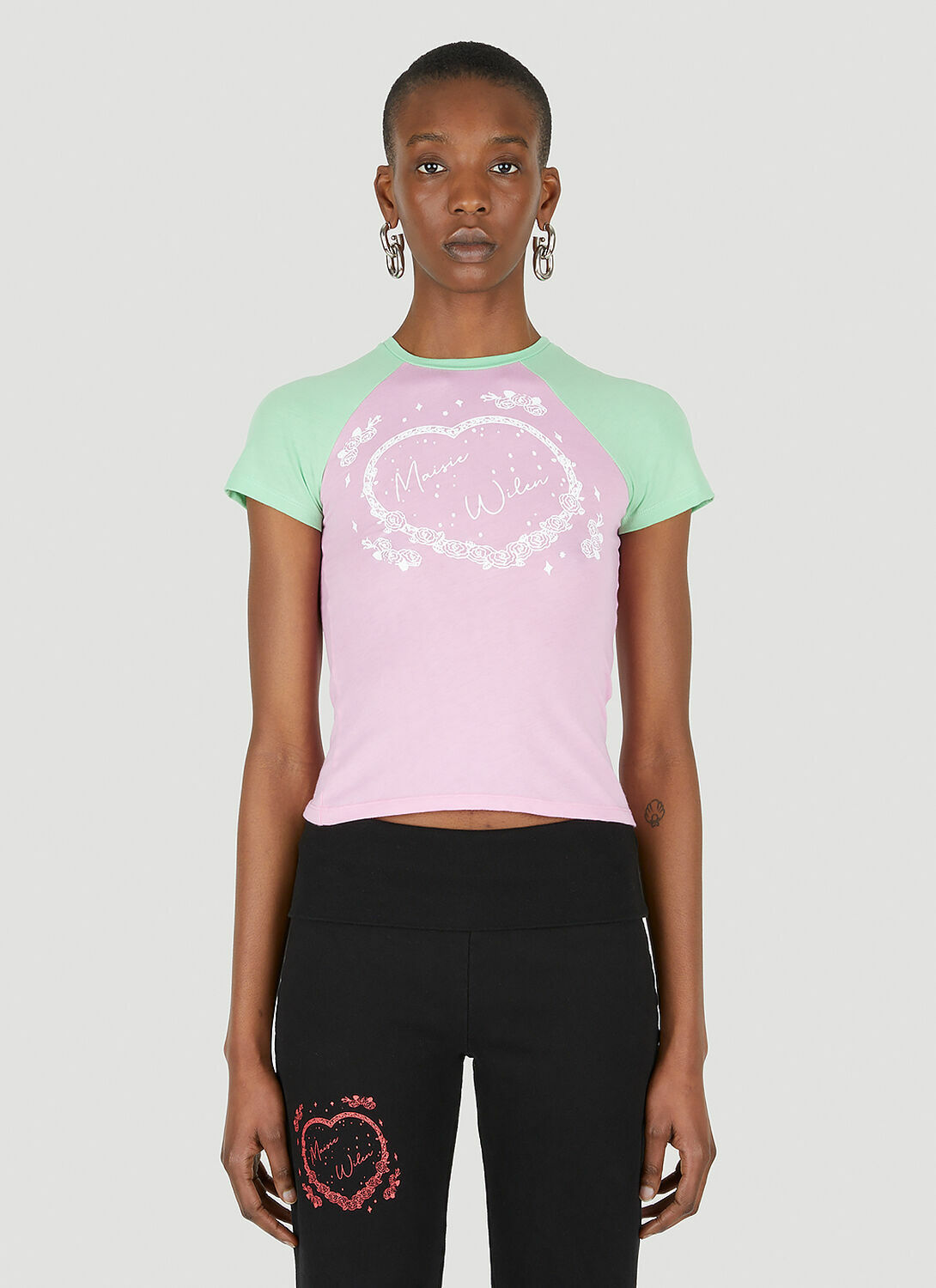 Maisie Wilen Slinky Two-Tone T-Shirt