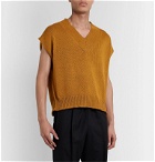 Rochas - Cotton Sweater Vest - Yellow