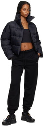 Alo Black Rush Puffer Jacket