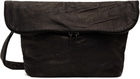 YOHJI YAMAMOTO Black Flap Shoulder Bag