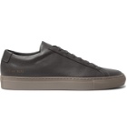 Common Projects - Original Achilles Saffiano Leather Sneakers - Gray