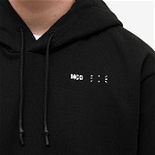 McQ Men's Icon 0 Popover Hoody in Darkest Black