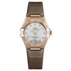 Omega Constellation Automatic Chronometer Diamond White Mother of Pearl Dial Ladies Watch 131.53.29.20.55.002
