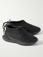 Nike - Undercover Moc Flow SP Rubber-Trimmed Suede Slip-On Sneakers - Black