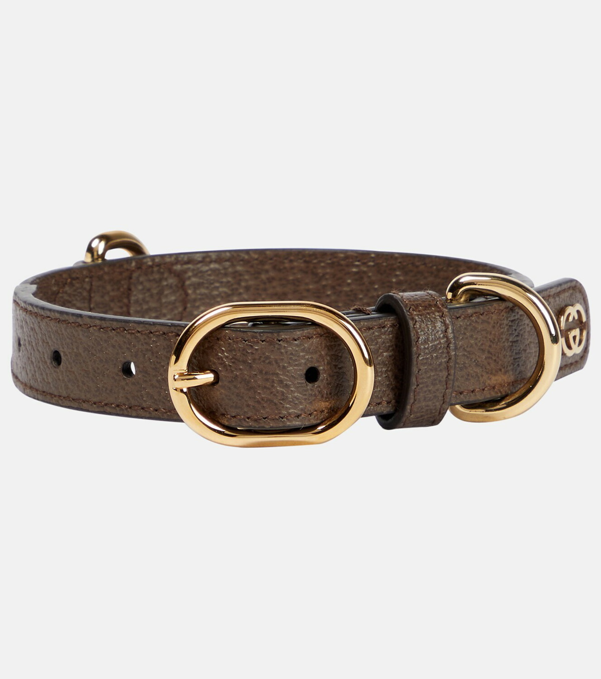 Gucci leather outlet dog collar