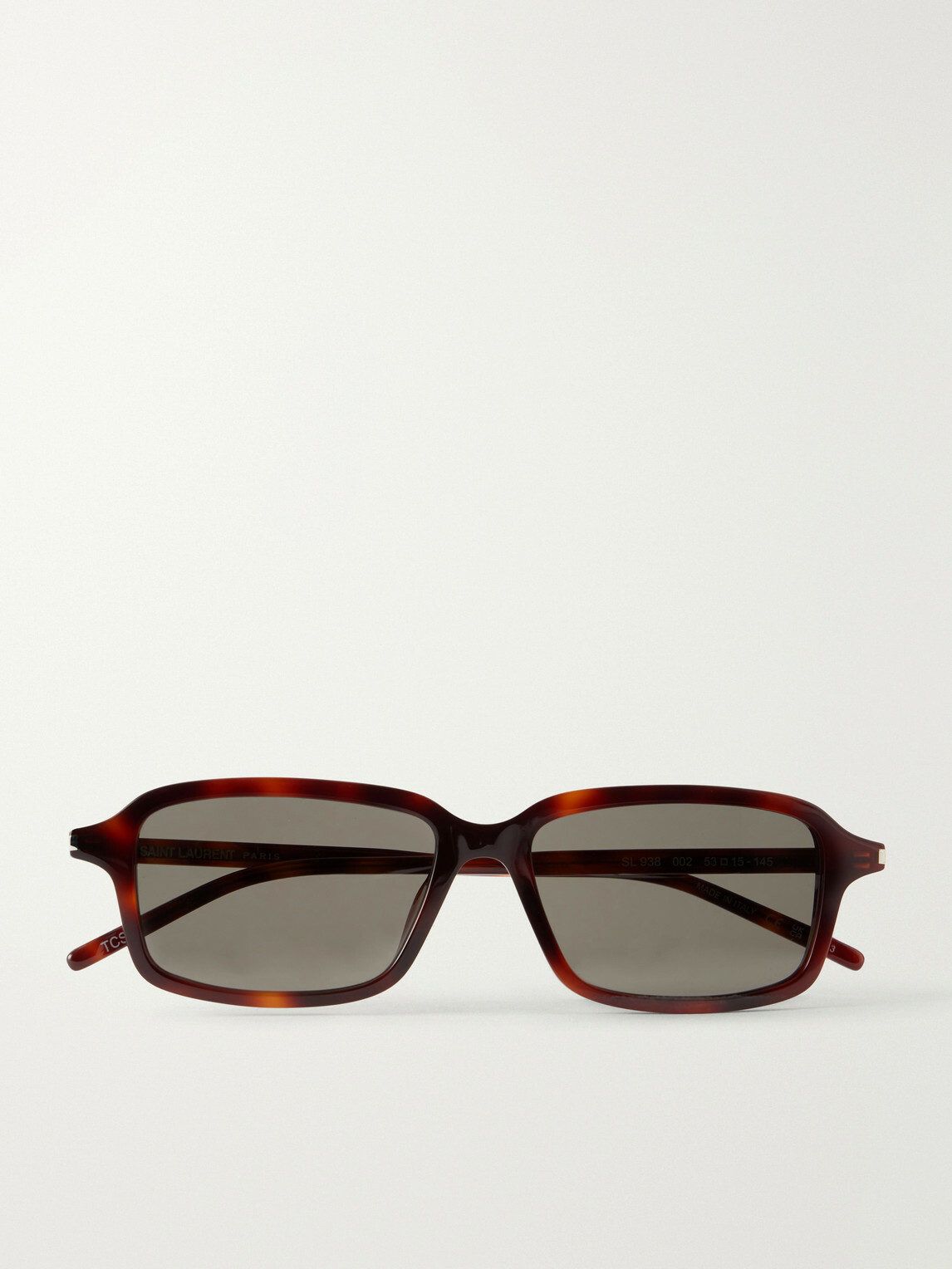 SAINT LAURENT - SL 938 Square-Frame Recycled Acetate Sunglasses - Brown