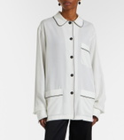 Toteme Oversized silk shirt