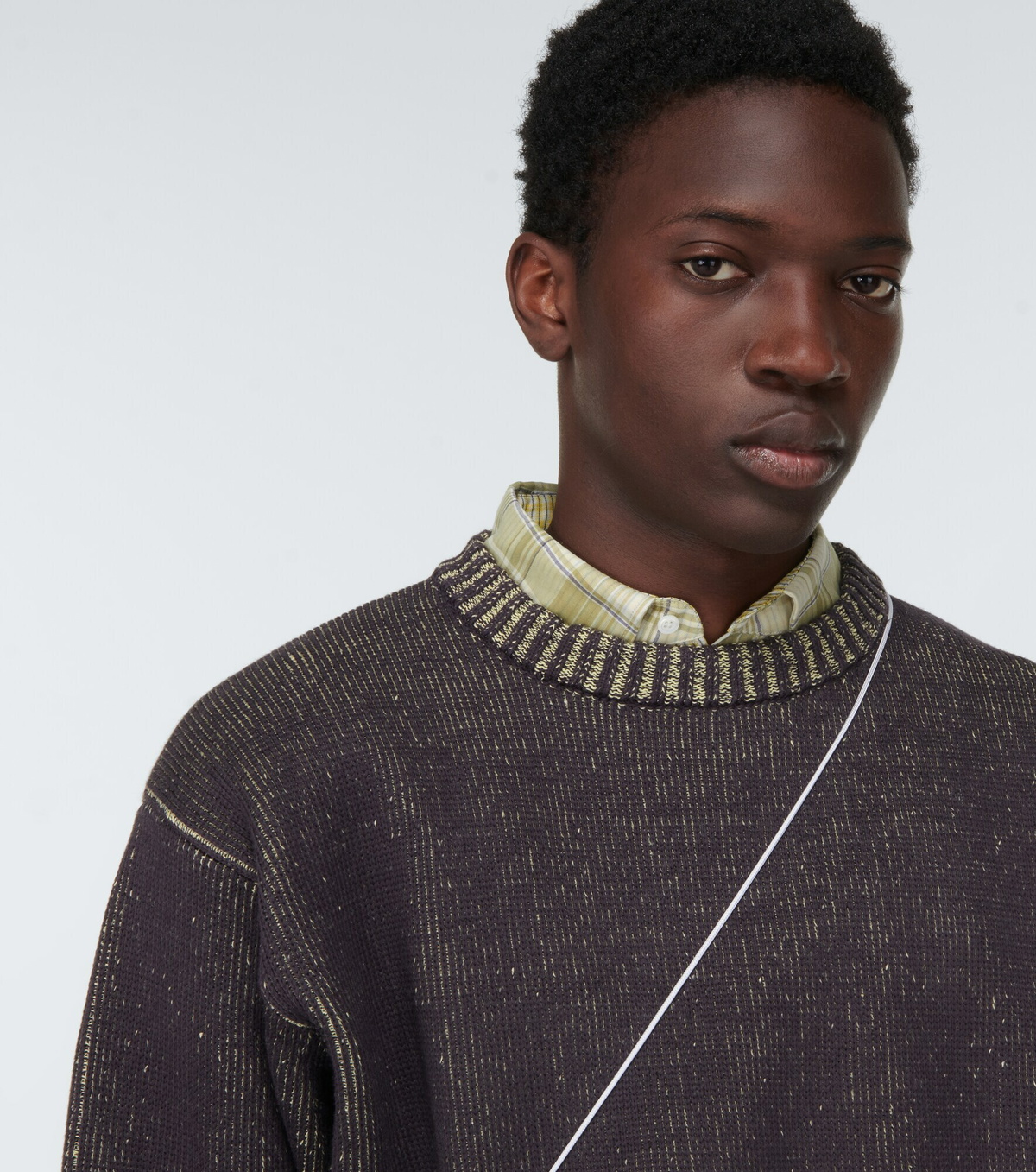 GR10K - Aimless cotton-blend sweater